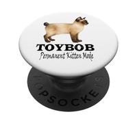 Toybob Cat Permanent Kitten Mode Cute Playful Feline Art PopSockets Adhesive PopGrip