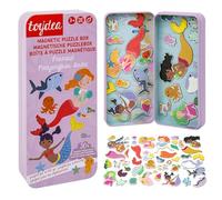 Toydea Magnetic Puzzle Box for Kids Ages 3-5, Mermaid Travel Puzzle Game