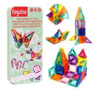 toydea Magnetic Tiles for Kids Ages 3-8, 36 PCS Mini STEM Travel Set