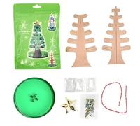 Toyer Christmas Tree DIY Moss Decoration - Creative Paper Set | Fun Activity Kit Holiday Crafts Gift Idea for Growing Ornaments