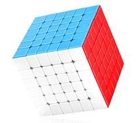 TOYESS Stickerless 6x6 Speed Cube Age 3+, Smooth Magic Cube 6x6x6, Professional Puzzle Cube, Brain Teasers Toys, Stocking Filler for Kids & Adults