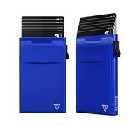 TOYFID Pop Up Wallet for Men with Quick Access to Cards, RFID Minimalist Men's Wallet That Can Hold 6 Credit Cards, The for Men(2 Pcs