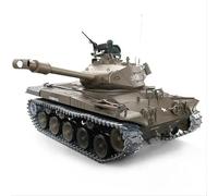 toyfigurehut Radio Remote Control 1:16 Scale 2.4Ghz US M41A3 Walker Bulldog tanks RC Airsoft Battle Tank Smoke & Sound (Metal Gear & tracks)