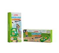 TOYFINITY Junior Golf Chipping Set, Golf Target Game with Adjustable Club, 12 Balls, Cloth Frame and Grass Patch, Indoor and Outdor Garden Play