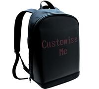 TOYFINITY LED Screen Backpack, App Controlled Digital Display Bag with Custom Photo Video GIF Animation, Power Bank Included for School Travel Parties and Commuting, Black, Medium