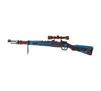 ToyGhillied 3D Wooden Puzzle 98k for Adults, DIY Steampunk Wooden Model Karabiner Rifle, Wood Assault Rifle with Firing Function, Creative Gift for Teenagers, 200+PCS