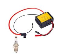 ToyGhillied CDI Igniter + Spark Plug Kit for RETROL HM-01 Hit and Miss Engine Model Ignition Starter Kit