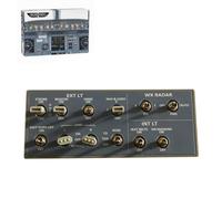 ToyGhillied Flight Simulator Control Panel, A-32x Cabin Light Panel Compatible with Flight Simulation Games on the Windows Platform, Route Control Plug-and-Play Features Full-Scale Simulation