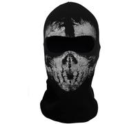 ToyGhillied Halloween skeletonwtactful face mask, scary skeleton skull ghost death full face mask balaclava for cosplay costume
