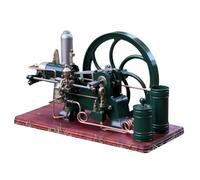 ToyGhillied RETROL Steam Engine That Runs, 16cc 4 Stroke Engine Model for Adults, Stationary Engines Models with Water-Cooled Pump, Vintage Decor Cool Science Gadgets Engineering Gift