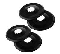 Toygogo 4 Pack Portable Cassette Spoke Guard Disc Protector Black Road MTB Bike Wheel 135mm