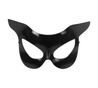 Toyhood Cat Woman Mask, Half Face Eyemask Black Cat Eye Mask with Elastic String Masquerade Masks for Women Girls Cosplay Costume Props Masquerade Carnival Accessories