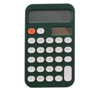 Toyhood Desktop Calculators 12 Digit, Big Buttons, Large LCD Display, Candy-Colored Pocket Calculator Basic Calculator, with Button Battery, for Home Office School (Green)
