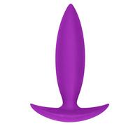 ToyJoy Purple Pure Silicone Smooth Anal Play Bubble Butt Player Starter Plug