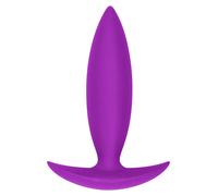 ToyJoy Bubble Butt Player Starter Plug Purple Silicone Beginners Anal Sex Play
