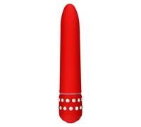 ToyJoy Diamond Superbe Red Mini Vibrator Rhinestone Crystal Gem Cute Vibe