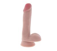 ToyJoy Dual Density Dildo6 Inch Balls, Skin