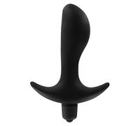 Private Dancer Vibrating Anal Plug Black