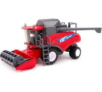 Toyland® 1:32 Scale Friction Powered Red Combine Harvester Toy Vehicle - Farm Toys - 25cm x 11cm (9.8" x 4.3")
