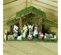 Toyland® 12 Piece Traditional Christmas Nativity Scene - Christmas Decorations