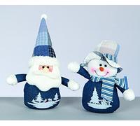 Toyland® 15cm Decorative Hanging Snowman With Hat And Gloves - Christmas Tree Decorations