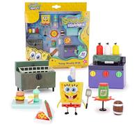 Toyland® 20 Piece SpongeBob SquarePants Figure & Accessories Playset - Teeny Krusty Krab Imaginative Play Pieces - Ages 5+