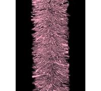 Toyland® 3m Baby Pink / Blush Pink Tinsel - Chunky Christmas Tinsel - Christmas Decorations