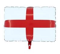 Toyland® 55cm (22") Large St George England Flag Foil Balloon - Euro & World Cup Decorations