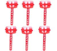 Toyland® 6 x 28 Inch Inflatable England Hammer - World Cup - Euros - Football Match Accessories Women's Euros Euro 2025