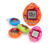 Toyland® 6cm (2.5”) Digital Cyber Pet - 168 Animals To Choose - 90s Nostalgic & Retro Virtual Toy With Chain Attachment - Batteries Included - 1 Chosen At Random
