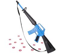 Toyland® 71cm (27") Die-Cast Metal Toy Rifle - 8 Shot Cap Gun - 96 Shots Included - Smoke & Sound Effects When Fired