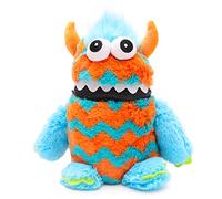 Toyland® 9" (23cm) Blue & Orange Colour Worry Monster Plush Soft Toy - Loves Age 3+ Eating Your Worries