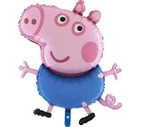 Toyland® 95cm (37") Giant Jumbo Size Peppa Pig Characters -Peppa Or George- Foil Balloon - Kids Party Balloons (George Pig)