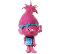 Toyland® 99cm (39") Princess Poppy Troll Shaped Foil Balloon - Trolls Children's Party Decorations