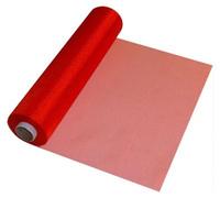 Toyland® 9M x 40cm Roll of Sheer Organza - Christmas Decorations/Wedding Accessories (red)