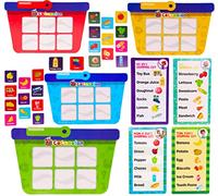 Toyland® Cocomelon Lets Go Shopping Picture Puzzle Game - 4 Puzzles - Toddler Games - Age 18 Months +