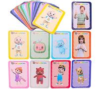 Toyland® Cocomelon Playing Cards - Pairs/Snap/Colour Collect - Learn Colours & Characters - Toddler Games - Age 18 Months +