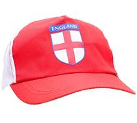 Toyland® England Baseball Cap - England Supporters Headwear -St George's, Euros & World Cup Fan Essential - English Party Decorations