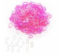Toyland® Loom Band Refill Pack - 600 Loom Bands (Princess Pink)