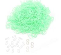 Toyland® Loom Band Refill Pack - 600 Neon Loom Bands (Green)