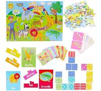 Toyland® My First 3 In 1 Blippi Puzzle Set - 45 Piece Jigsaw Age 3+, 28 Dominoes & Picture Match Game - Suitable for Ages 3 + - Learning Games