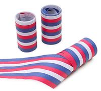 Toyland® Pack of 3-2.7m Union Jack Style Paper Party Streamers - British Decorations - Party Decorations