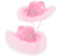 Toyland® Pack Of 6-38cm (15") Pink Cowboy Hats