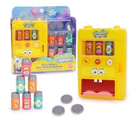 Toyland® Spongebob Square Pants Rock Bottom Mini Vending Machine Playset - 1 Mini Vending Machine, 6 Mini Snack Cans & 3 Coins - Fun Pretend Play Toys