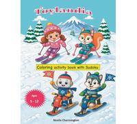 Toylandia: Coloring Activity Book with Fun Toy Scenes & Playful Easy Sudoku Bonus