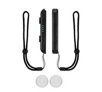 TOYMIS 2 Pack Wrist Strap for Nintendo Switch, Replacement Accessories with Joystick Cap Wrist Controller Adjustable Elastic Controller Wristband for Switch Joycon Joy Con