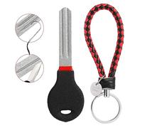 TOYMIS Fish Hook Sharpener, 4 Inch Double-Sided Diamond 800/600 Grit Fishing Hook File Sharpener and Honer, Portable Fish Hook Grinder with Woven Red String