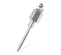 TOYMIS Grease Needle Nozzle, 1/8 inch Grease Needle Tip with Hardened Steel Head Threaded Narrow Needle Lubricator Adapter Grease Gun Coupler for Lubricating Flush and Hydraulic Fittings