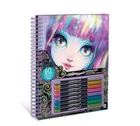 TOYNAMICS Nebulous Stars Colouring Book, Black