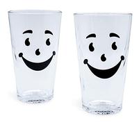 Toynk Kool-Aid Man 16-Ounce Pint Glasses | Set of 2